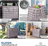 DECO EXPRESS Laundry Bags XXL 107L Pack of 4 Durable Zippered Bags view 2