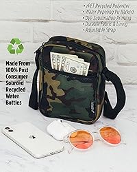 Fydelity Camo Crossbody Bags for Women, Army
