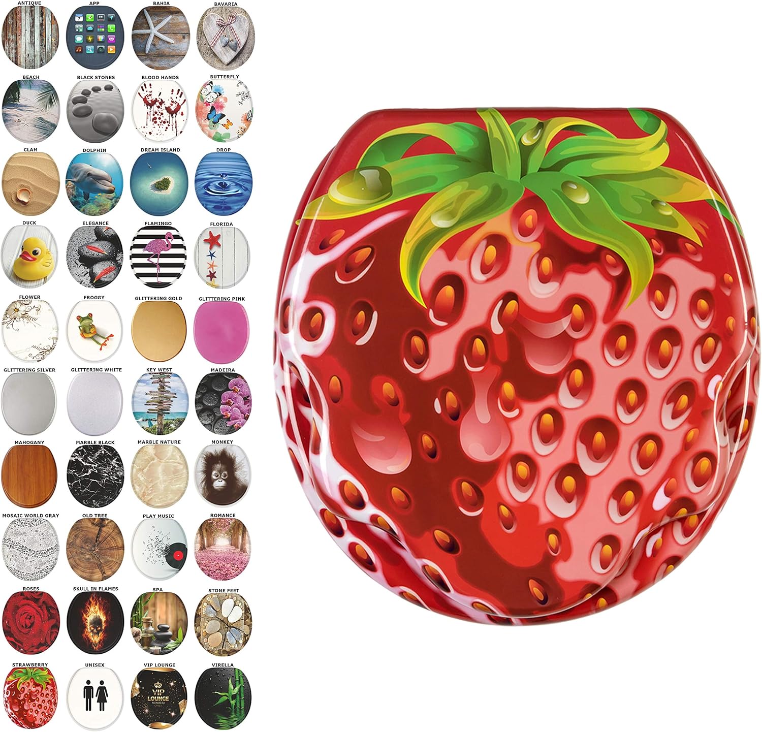 Best cute toilet seat and lid