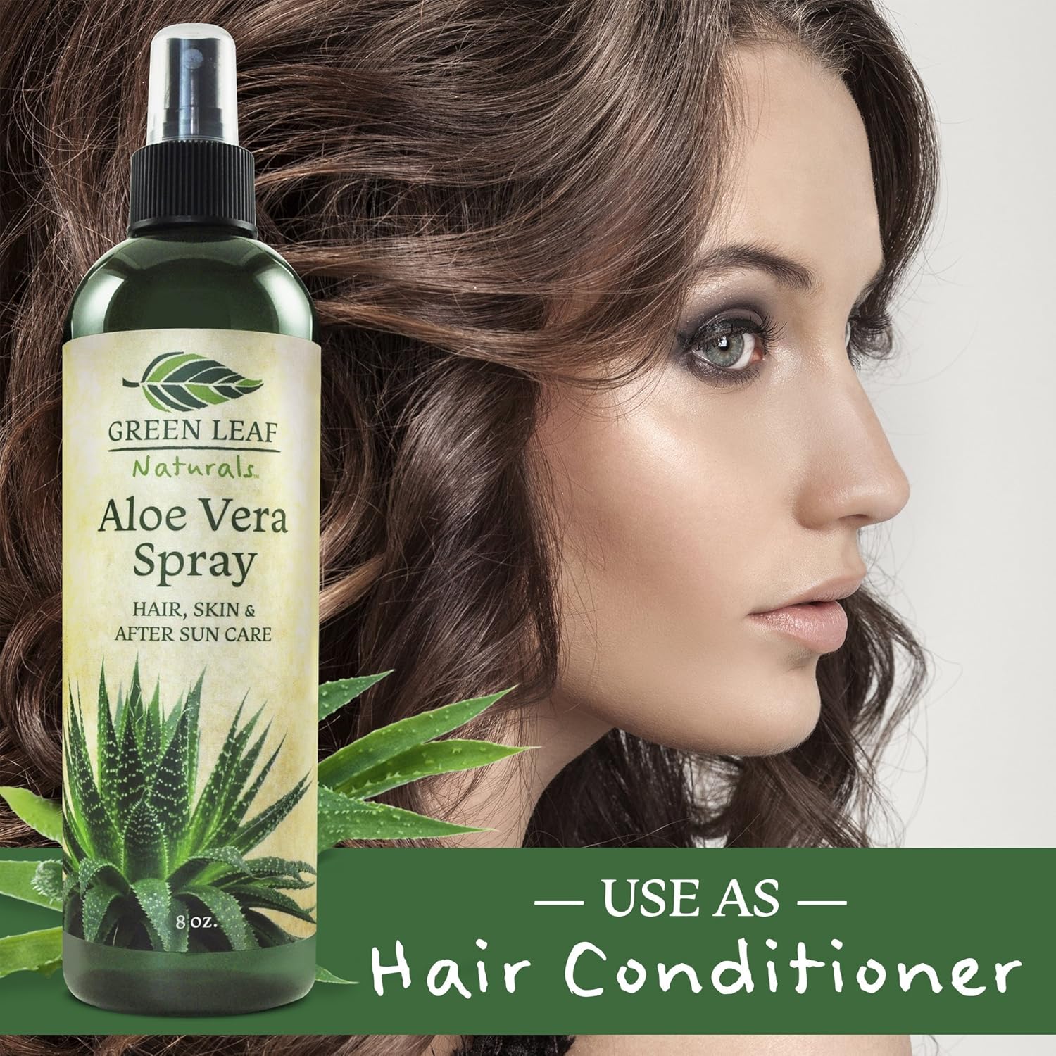 Amazoncom Green Leaf Naturals Organic Aloe Vera Gel Spray For