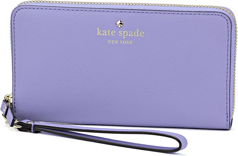 Amazon ケイトスペード Kate Spade 長財布 ラウンドファスナー Pwru46 597 Cedar Street Jordie Thistle シスル パープル リストレット Iphone6収納可能 並行輸入品 財布