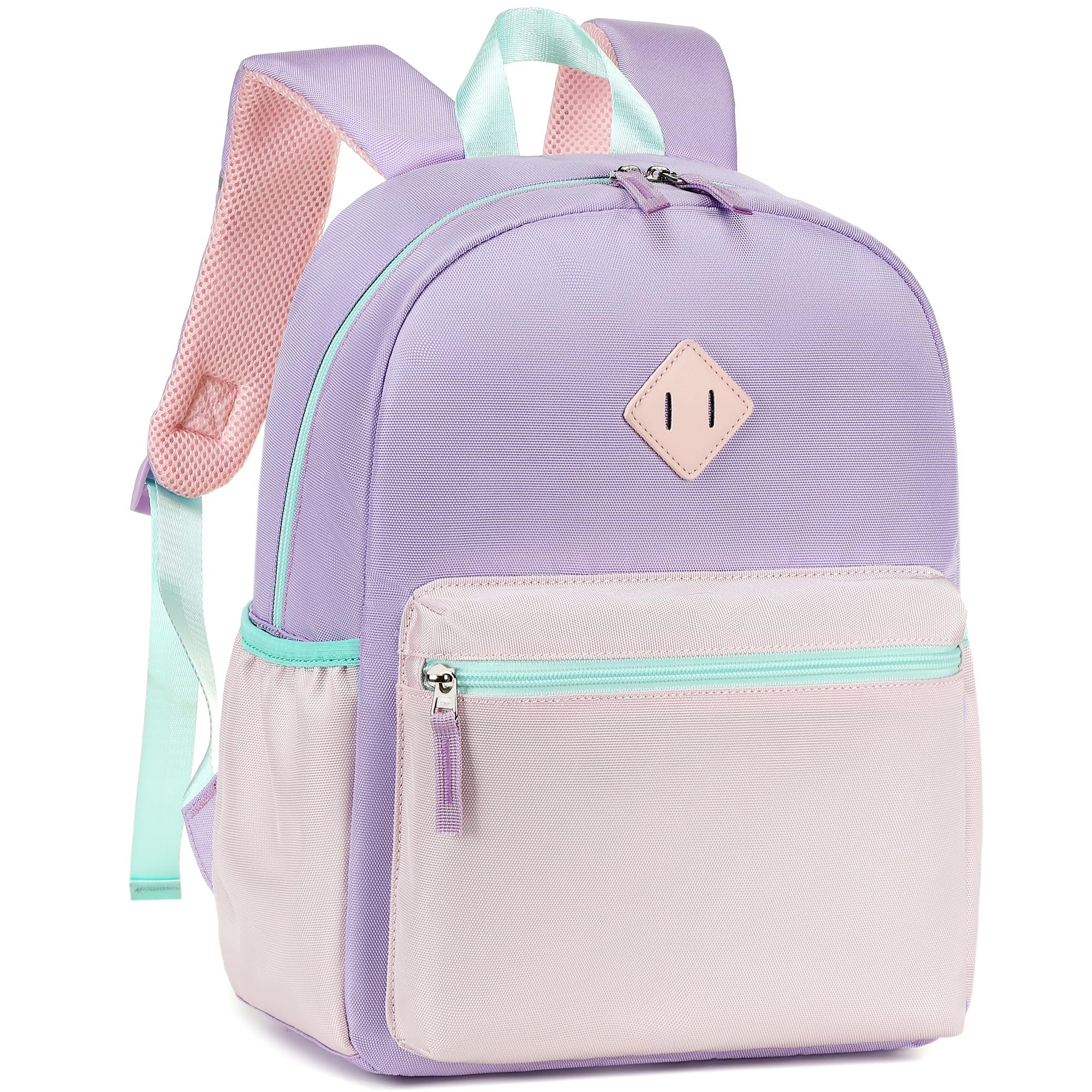 Photo 1 of abshoo Kindergarten Backpack for Girls Preschool Backpacks School Bookbag for Kids 4-8(Pink and Purple)