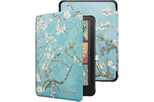 WALNEW Case for 7" All-New Kindle Paperwhite 12th Gen 2024 and Kindle Paperwhite Signature Edition, Premium PU Leather Protec