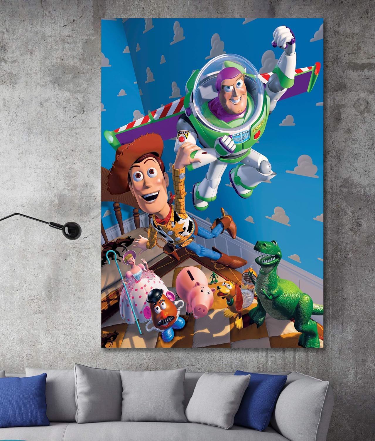 woody and buzz painting