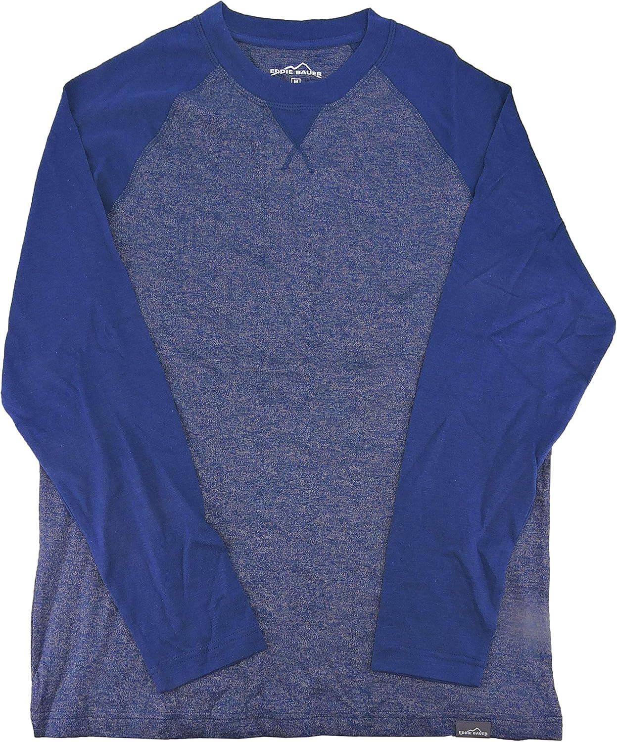 eddie bauer men's raglan long sleeve tee