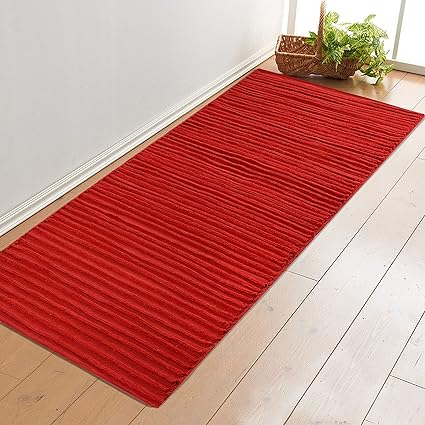 Saral Home Soft Cotton Multi-Purpose Chenille Rugs 70x180 cm