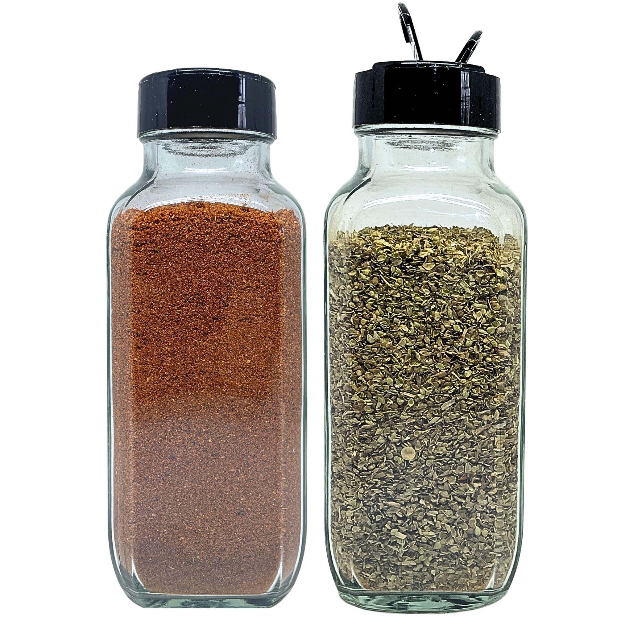 Photo 1 of ***MISSING PARTS***
JARMING COLLECTIONS 8 oz Glass French Square Spice Jars with Shaker Lids - Elegant Design for Food Storage and Kitchen Organization - Enhance Your Spice Storage – Made in USA