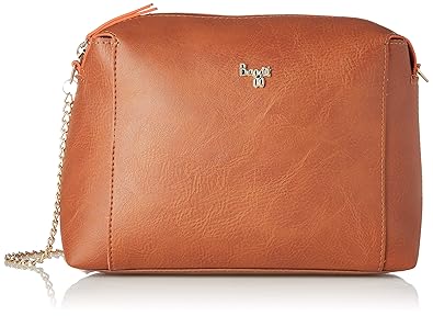 Baggit Womens Sling Bag (Caramel-Orange)