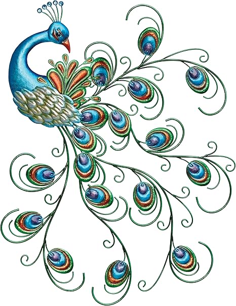 Regal Art Pretty Pavo Real Decoracion De Pared Amazon Com Mx