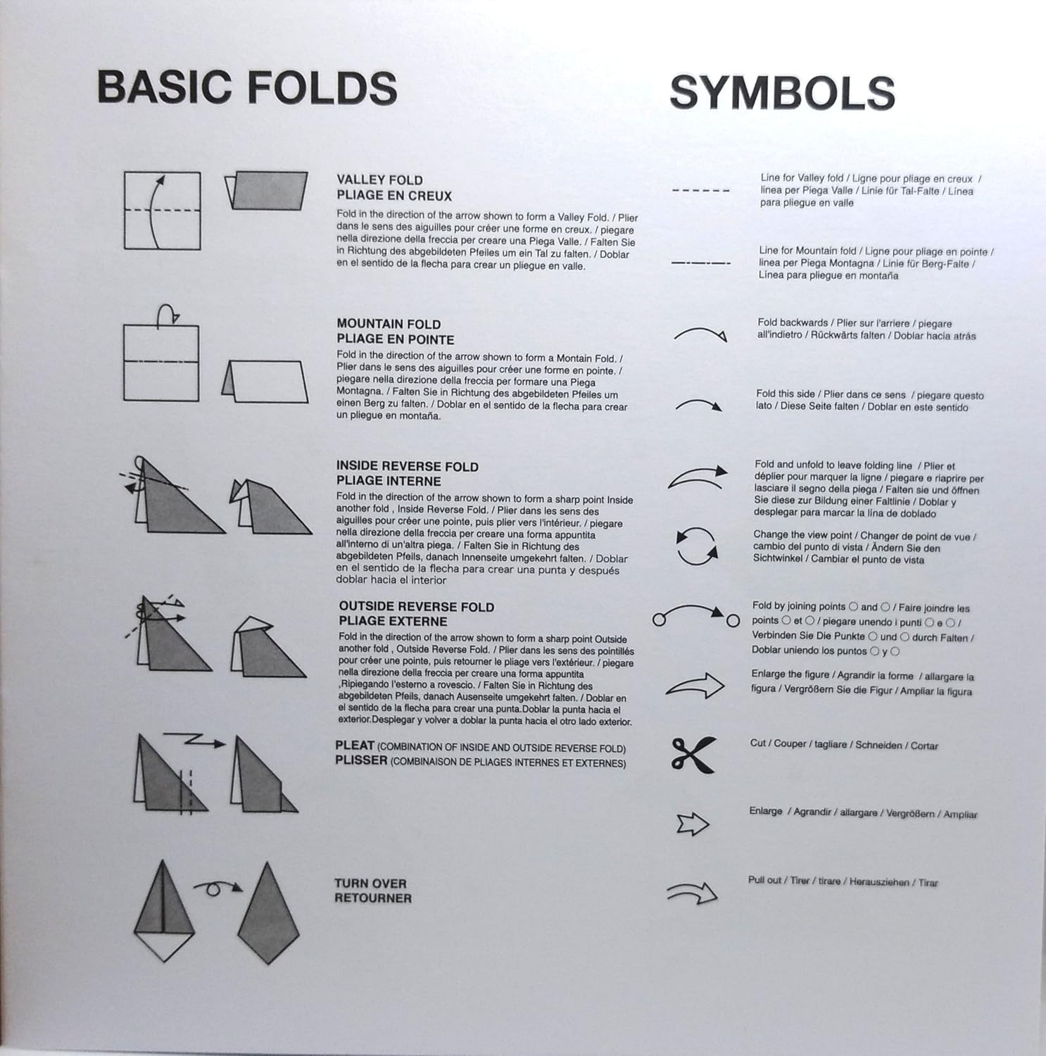 Amazoncom Muji Japan Origami Set With Guide Birds