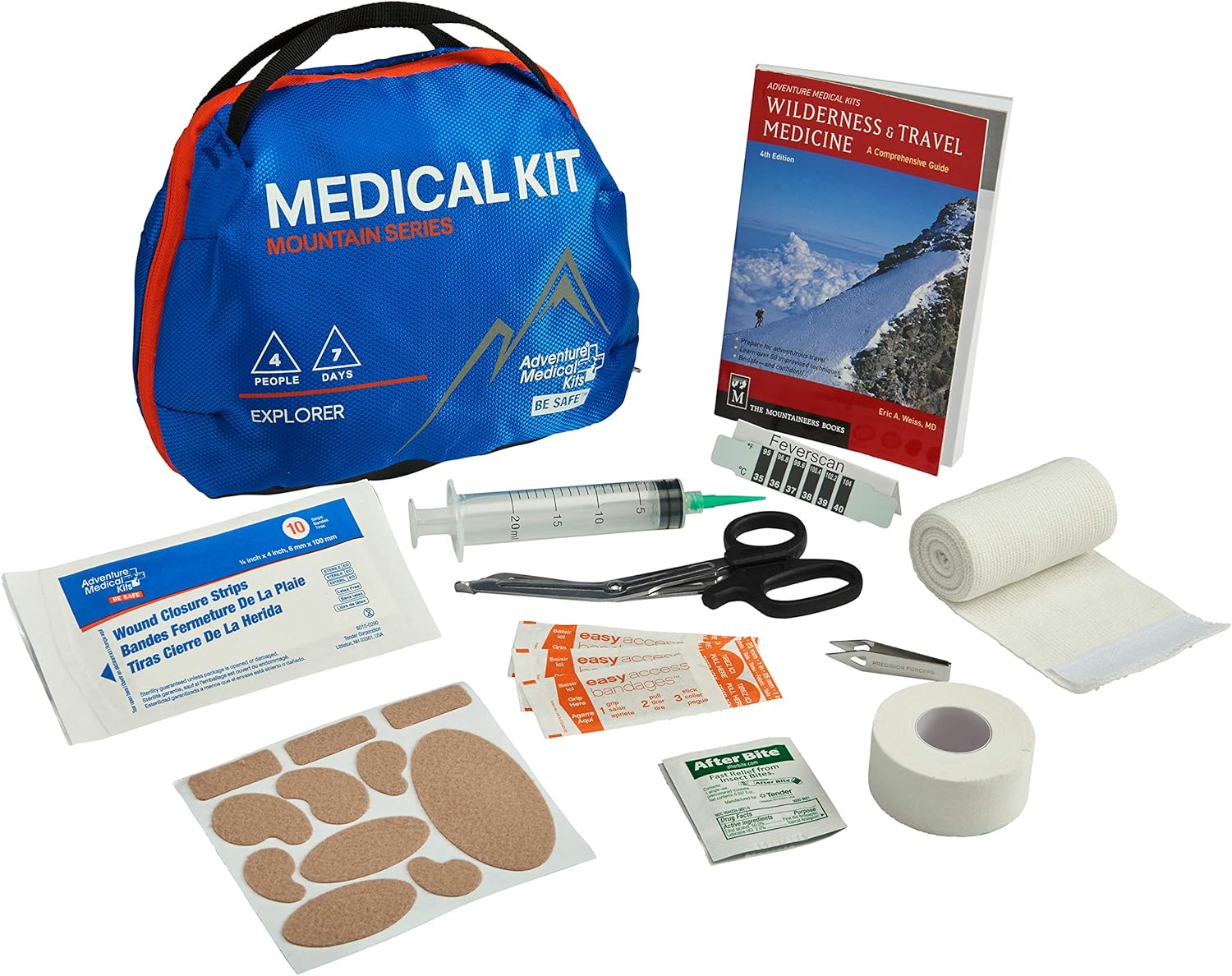 Adventure Medical Kits Mountain Series Explorer First Aid Kit - 111 Pieces: Sports & Outdoors