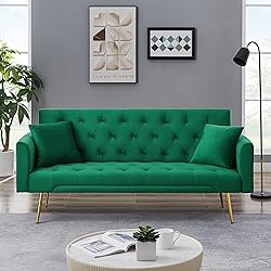 ERYE Upholstered Futon Daybed Loveseat Sofa