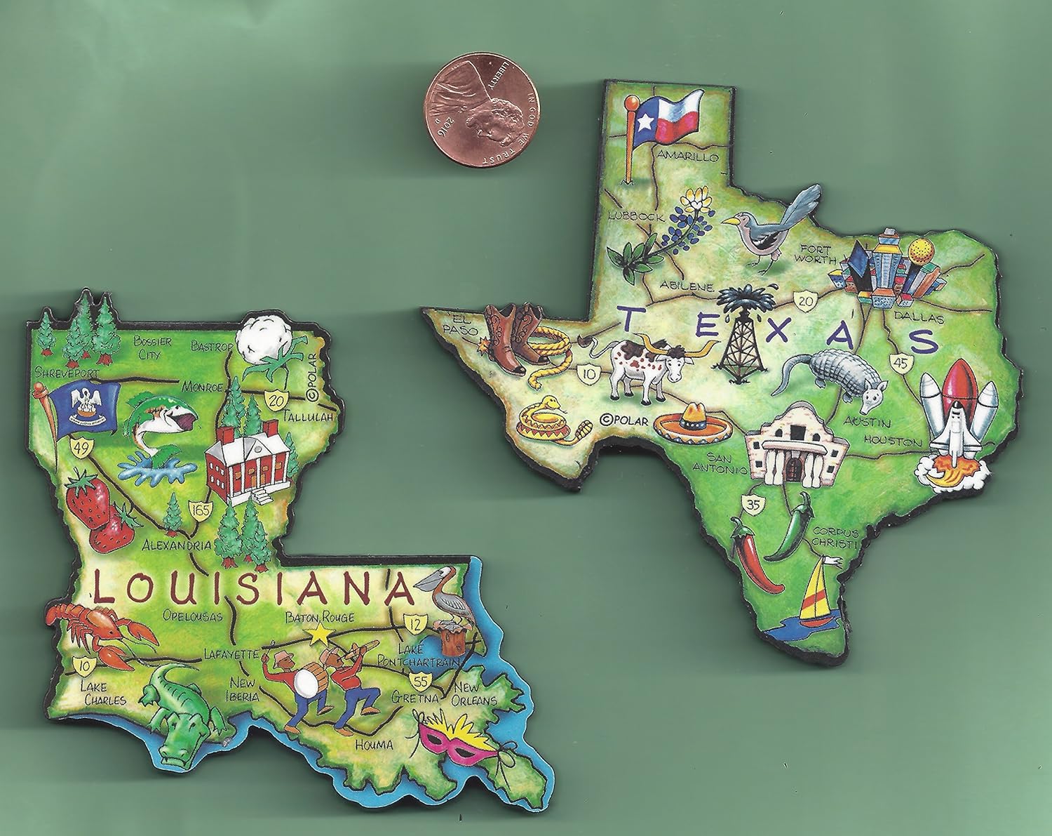 Which Is The Best State Magnets Artwood For Refrigerator