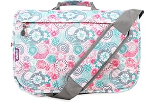 J World New York Thomas Laptop Messenger Bag for Women & Men. Kids Computer Bookbag