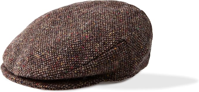 irish rainbow tweed cap