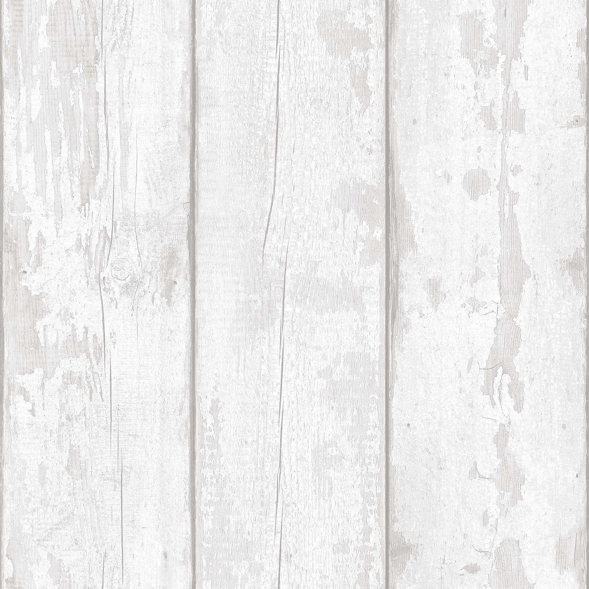 Arthouse Grey Washed Wood Wallpaper - Panel Effect - Natural Weathered - Photographic Style - Realistic - 694701
