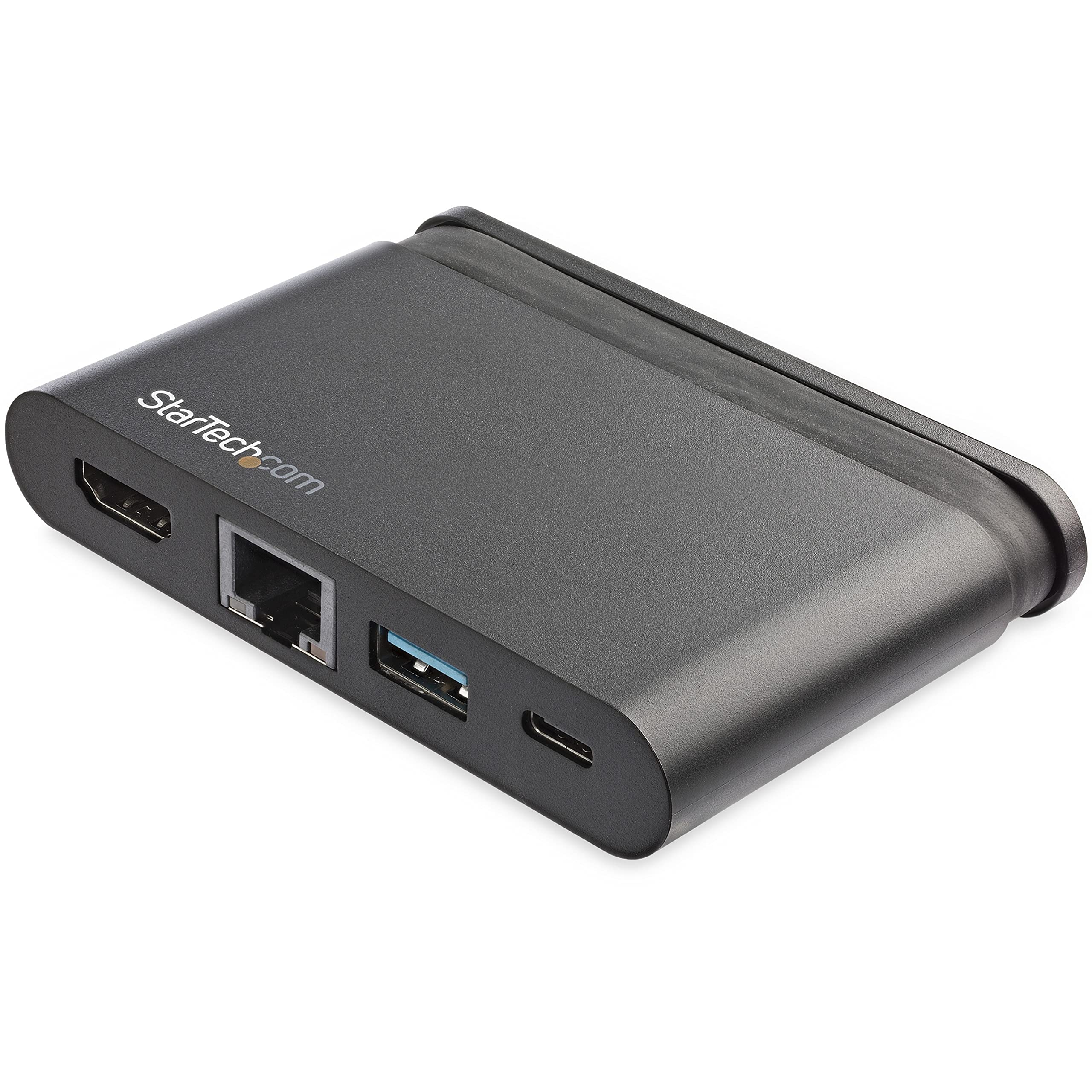 StarTech.com USB C Multiport Adapter - Portable USB-C Dock with 4K HDMI - 100W PD 3.0 Pass-Through, 1x USB-A, 1x USB-C, GbE - Thunderbolt 3 & USB-C Laptop Travel Dock - Mac & Windows (DKT30CHCPD) — image 1