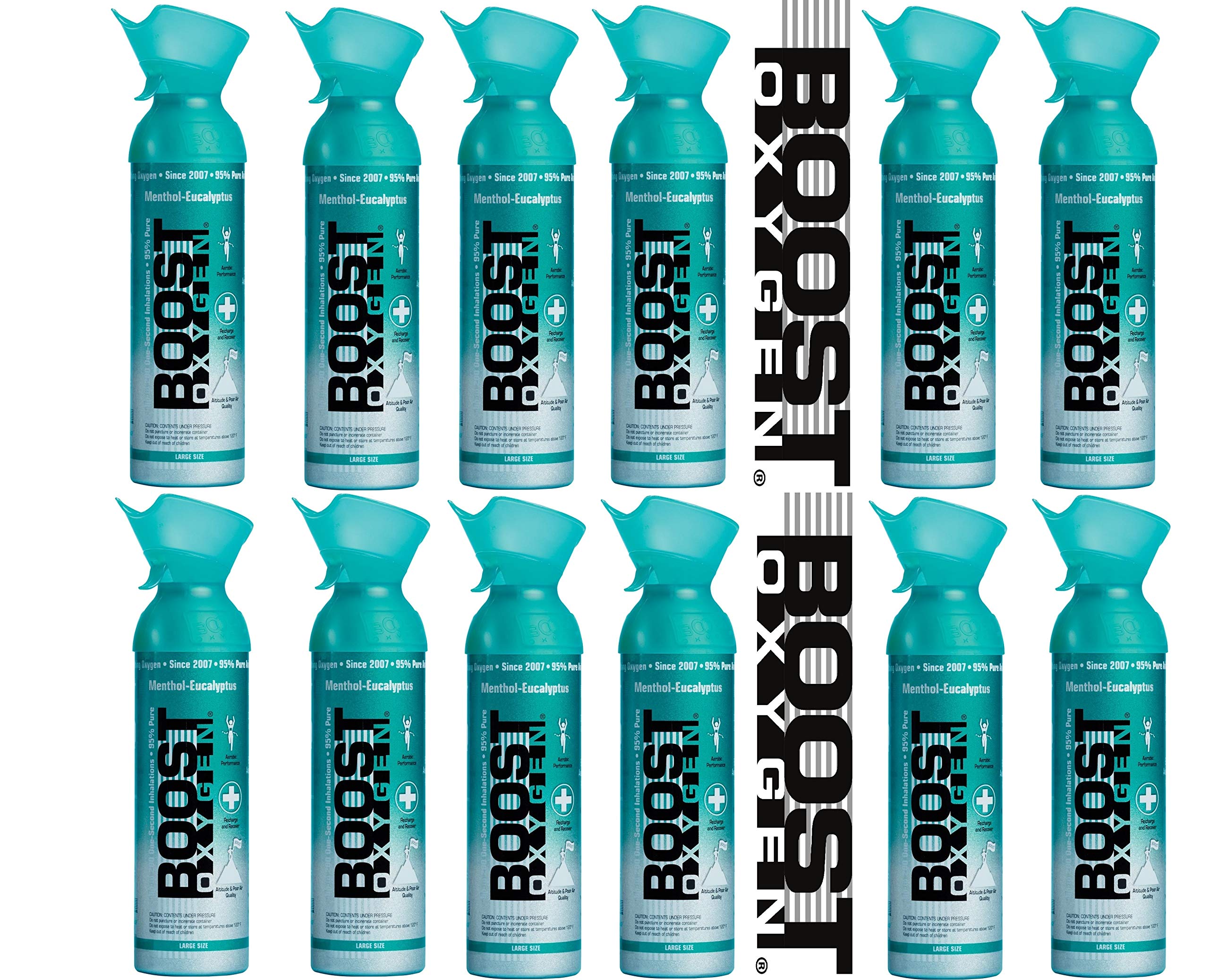 Buy Boost Oxygen Menthol Oxygen Concentrator 9L 12 Pack Pure Oxygen