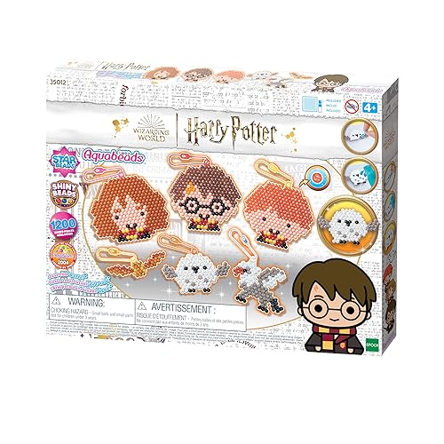 Aquabeads 35012 Harry Potter Creations Kit - Arts & Crafts Bead Activity Toy