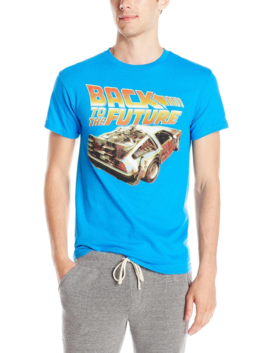 pink delorean t shirt