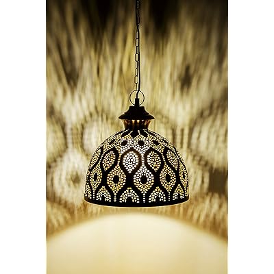 Moroccan Lamp Ceiling Lights Afzal 32cm Large Gold Ethiopia Ubuy