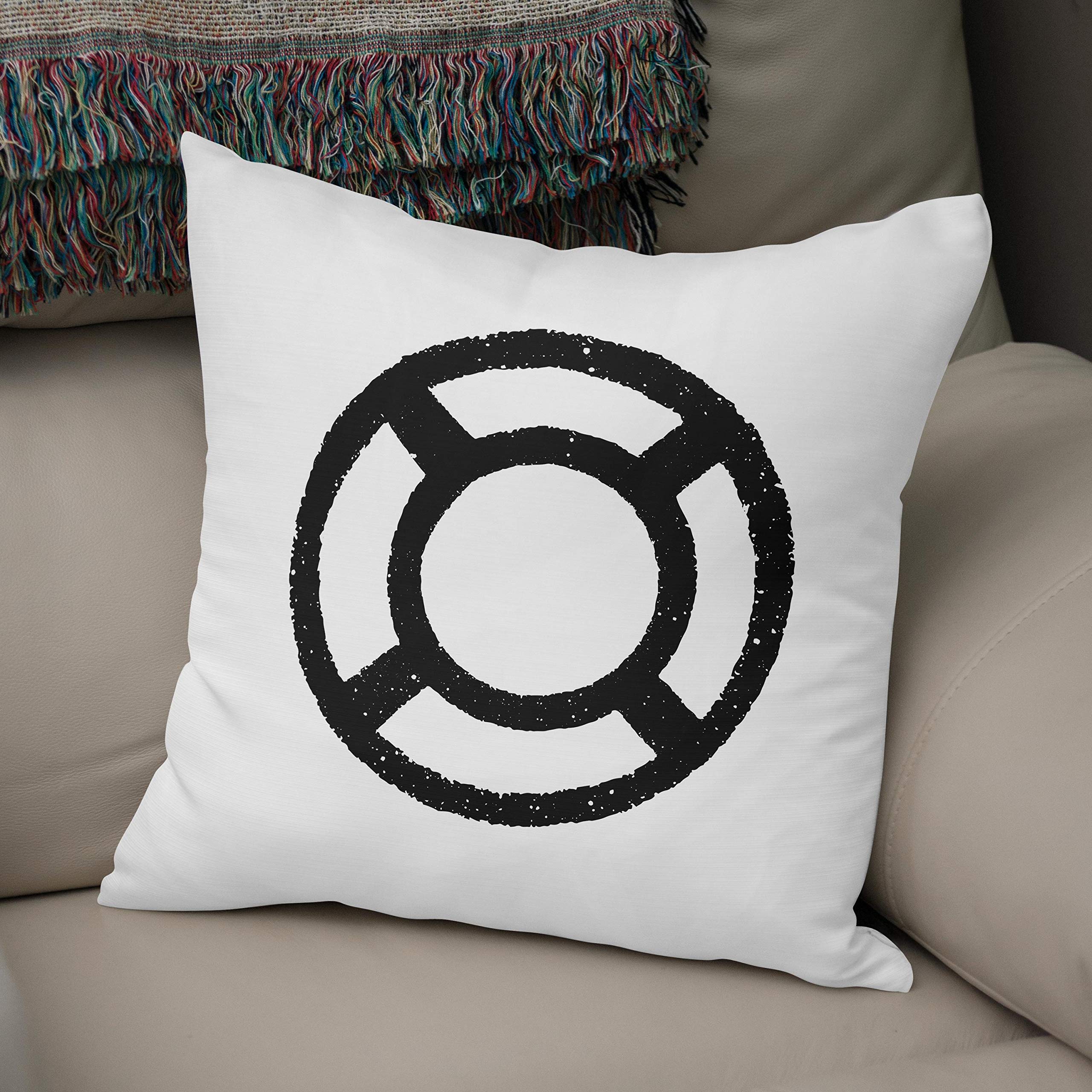 Bonamaison, Decorative Cushion Cover - 50% Cotton 50% Polyester - 43x43cm - Designed and Manufactured in Turkey