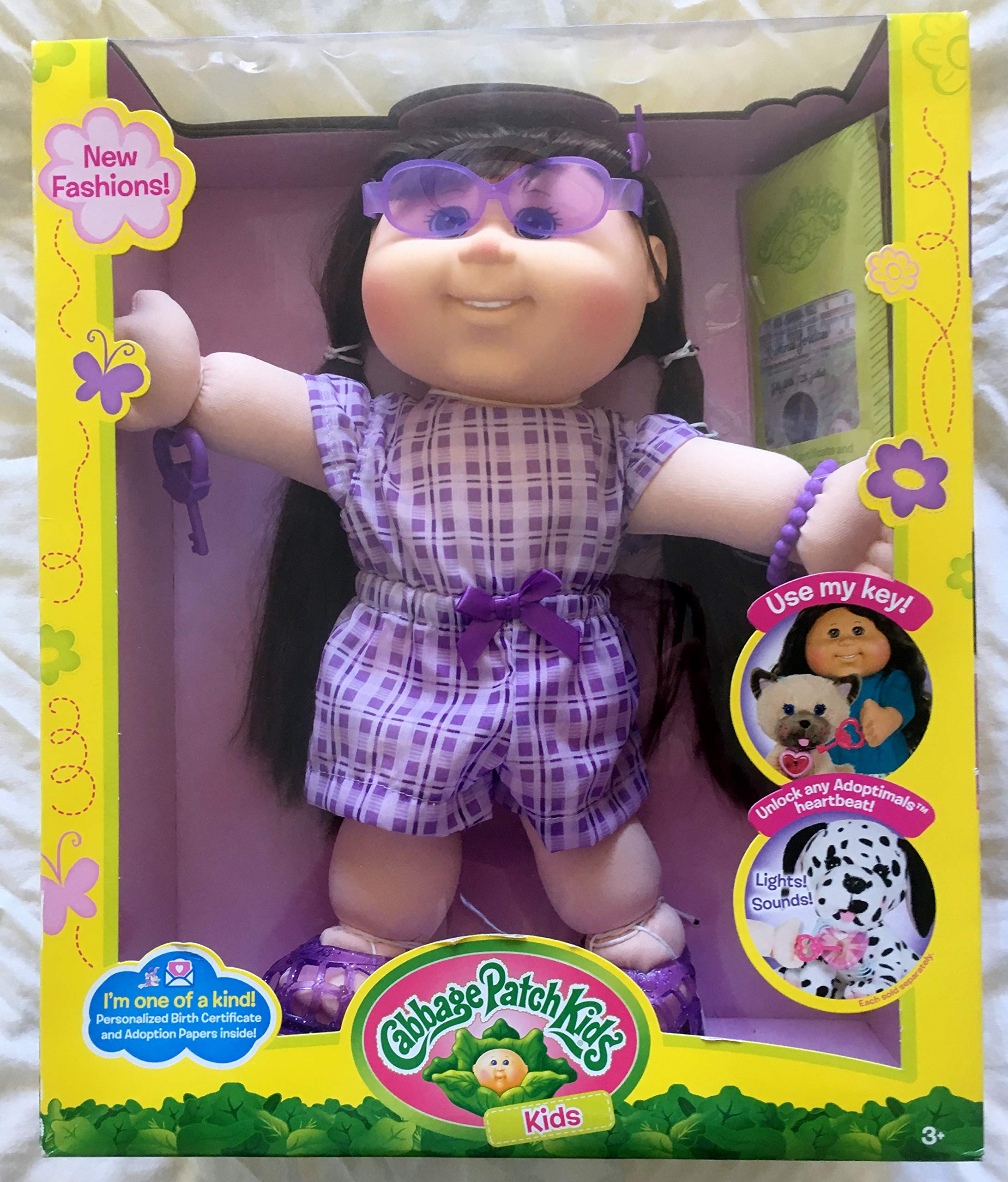 Buy Cabbage Patch Kids adoptimal doll 14 inch,brown hair and blue eyes