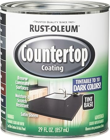 Rust Oleum 254853 Quart Interior Countertop Coating Rustoleum