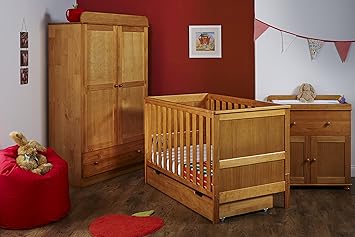 Obaby Newark Nursery Furniture Set 3 Pieces Country Pine