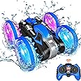 Toys for 5-12 Year Old Boys Amphibious RC Car for Kids 2.4 GHz Remote Control Boat Waterproof RC Monster Truck Stunt Car 4WD Remote Control Vehicle Boys Girls Gifts All Terrain Water Beach Pool Toy