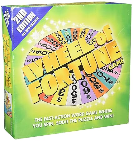 Wheel of Fortune Board Game 2nd Edition(8 AND UP) by Pressman Toy