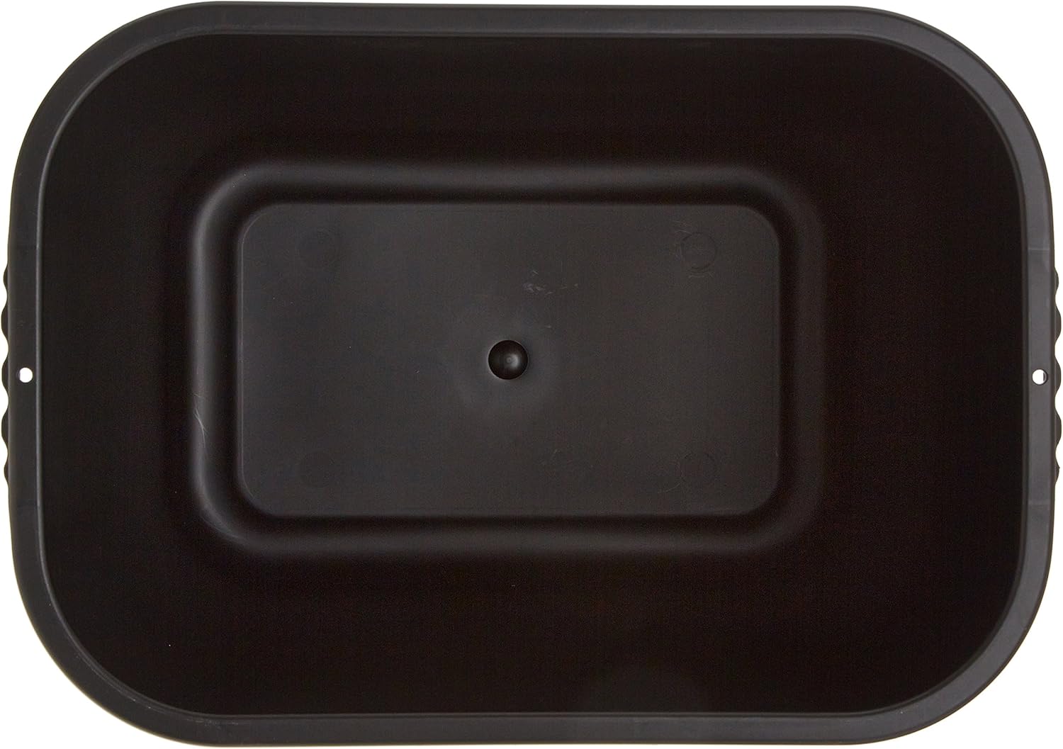 Sparco Rectangular 7 Gal. Black Wastebasket: Office Products