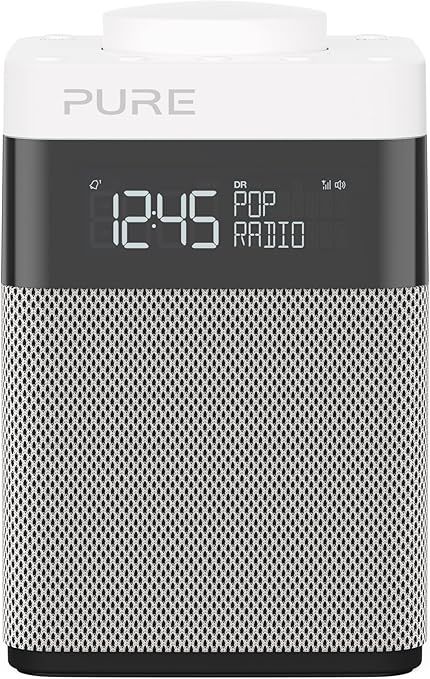 Pure Pop Mini Portable Digital Dab Fm Radio With Alarm And Kitchen