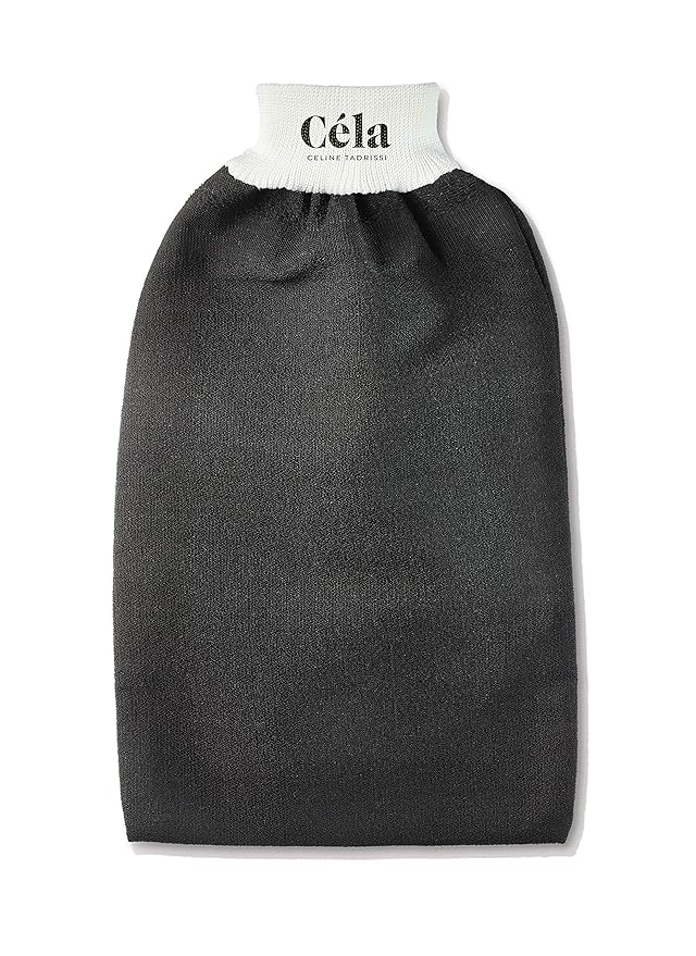 viscose exfoliating mitt