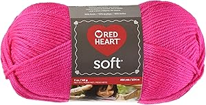 RED HEART Soft Yarn, Pink