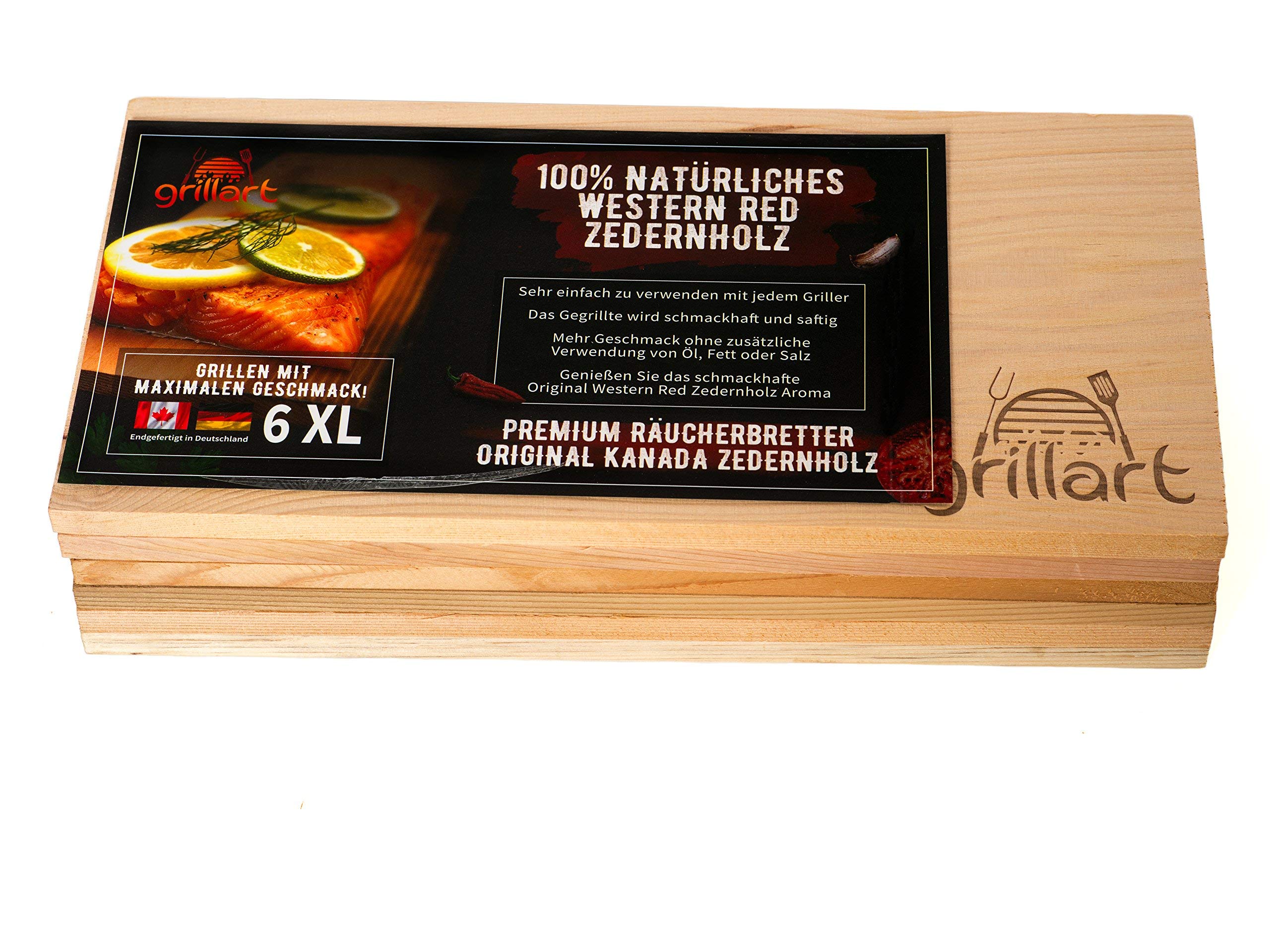 6 Pack XXL grill boards cedarwood grill board cedarwood smoking