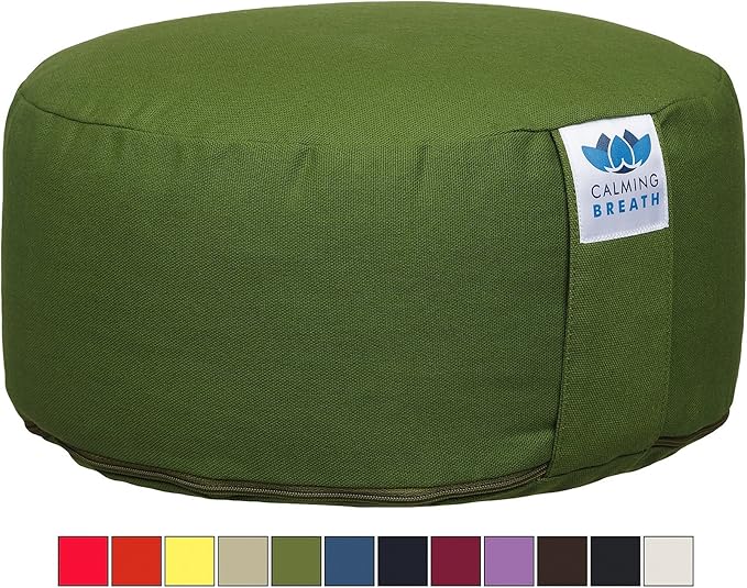CalmingBreath Yoga Meditation Cushion Washable Cover Fits Buy