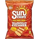 SunChips Harvest Cheddar Flavored Multigrain Snacks, 7 Ounce