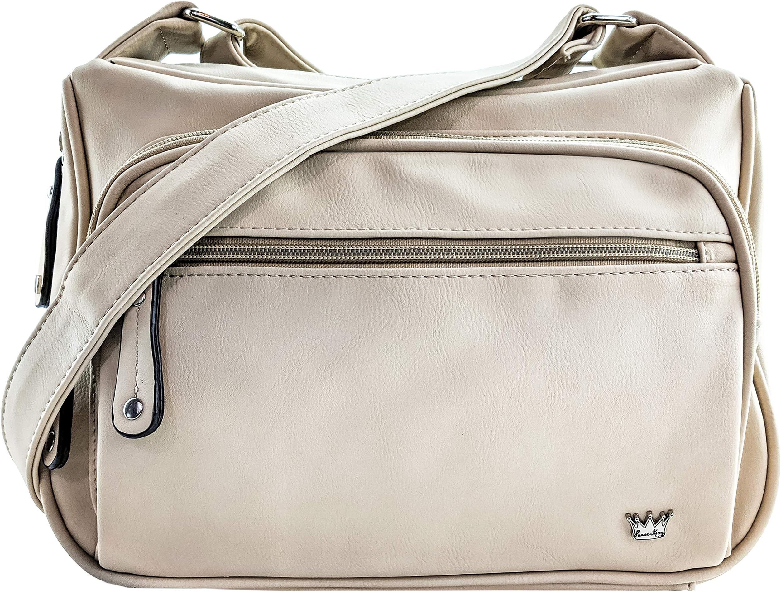 Purse King Magnum CCW Concealed Carry Handbag Conceal Crossbody Gun Purse & Shoulder Bag