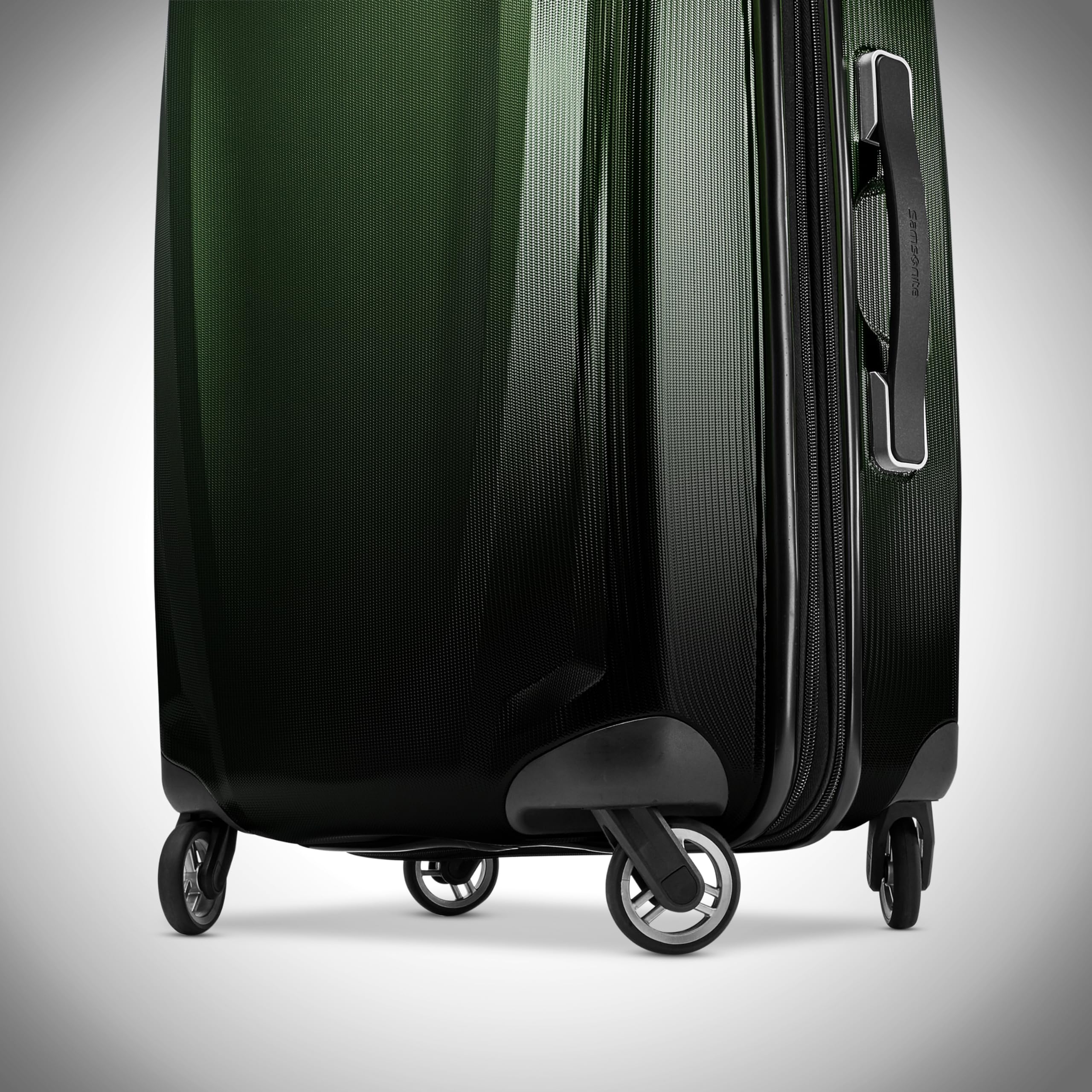 Samsonite Winfield 3 DLX Hardside Expandable Luggage with Spinners, Ombre Green, 2-Piece Set (20/25)