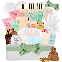 Amazon.com: Cestas de regalo de spa de San Valentín para mujer ...
