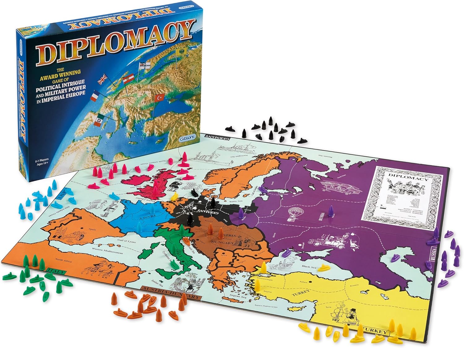 Gibson Games Diplomacy Amazon de Spielzeug Gibson Games Diplomacy Amazon de Spielzeug