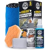 Chemical Guys, Headlight Restoration &amp; Ceramic Kit, with Applicator | Restores cloudy, yellowed headlights by hand or machine, then seals with HydroCharge ceramic for clarity, complete DIY kit