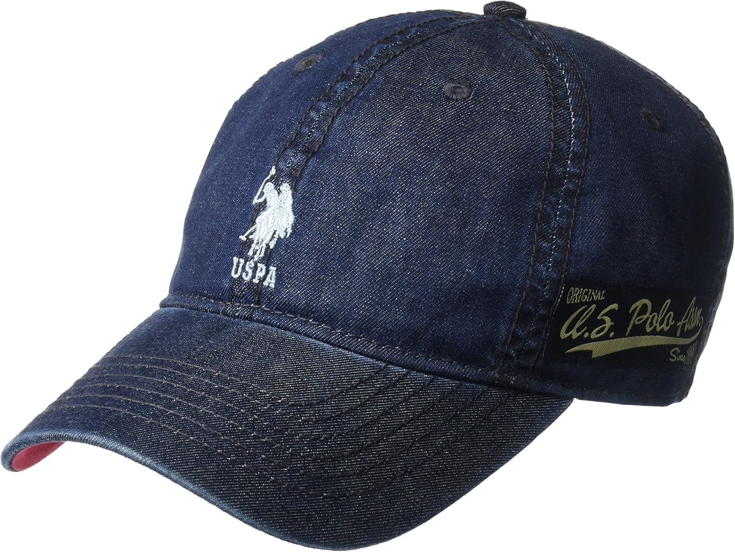 Buy U.S. Polo Assn. Men's Denim Co. Baseball Cap, Adjustable, Navy, One