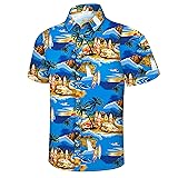 Hawaiian Shirt for Men, Beach Shirts for Mens