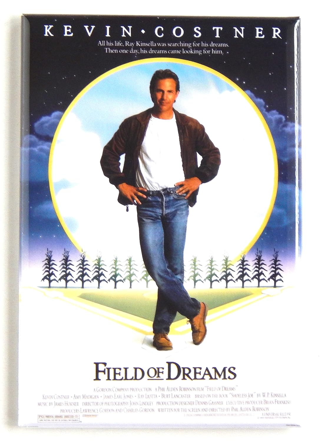 Field of Dreams Movie Poster Fridge Magnet (2.5 x 3.5 inches)