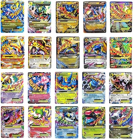 Amazon Co Jp ポケットモンスターex カードゴールドシリーズすべてmega ブルードラゴン レッドドラゴン Rayquaza Gengar すべてのメガルカリオex Set With 10特別なrare Exカード Toys