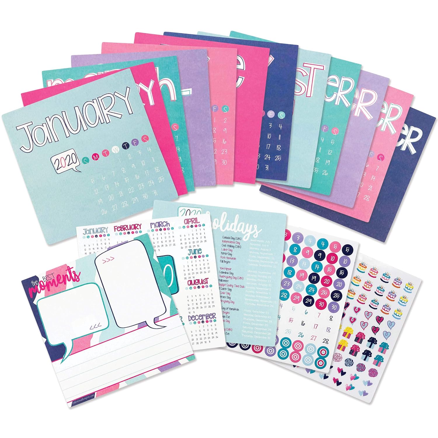 Best 12 Month Desk Calendar