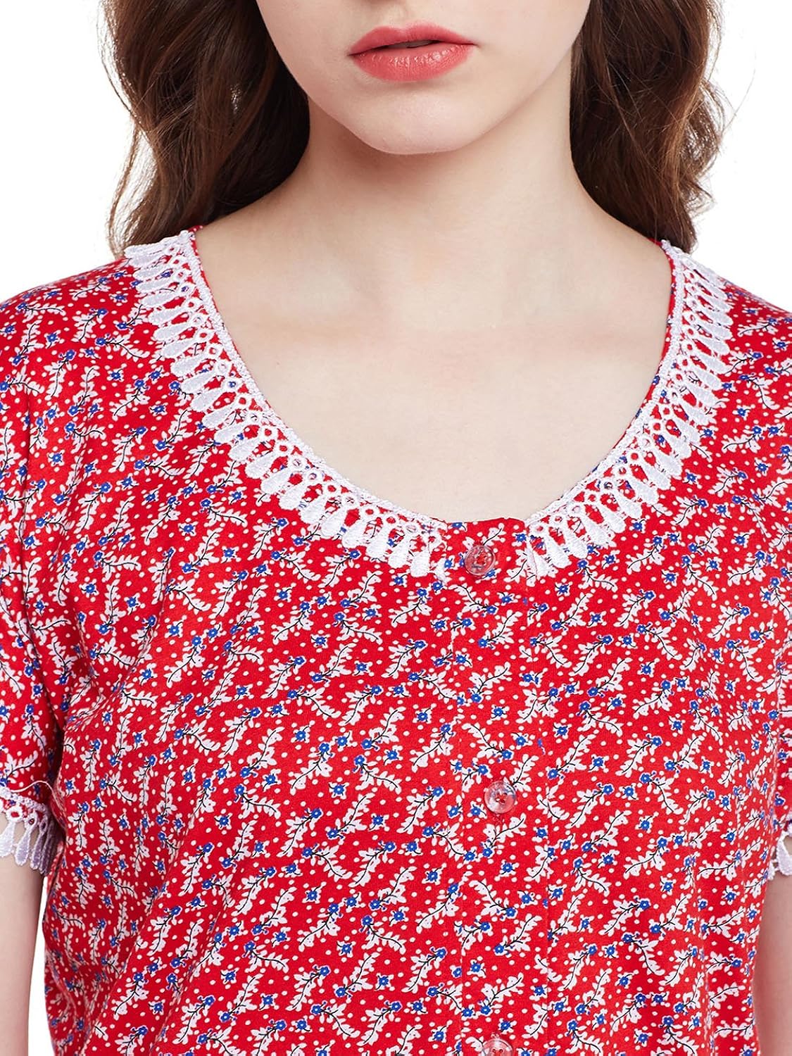 claura cotton printed lower and top (night suit set )