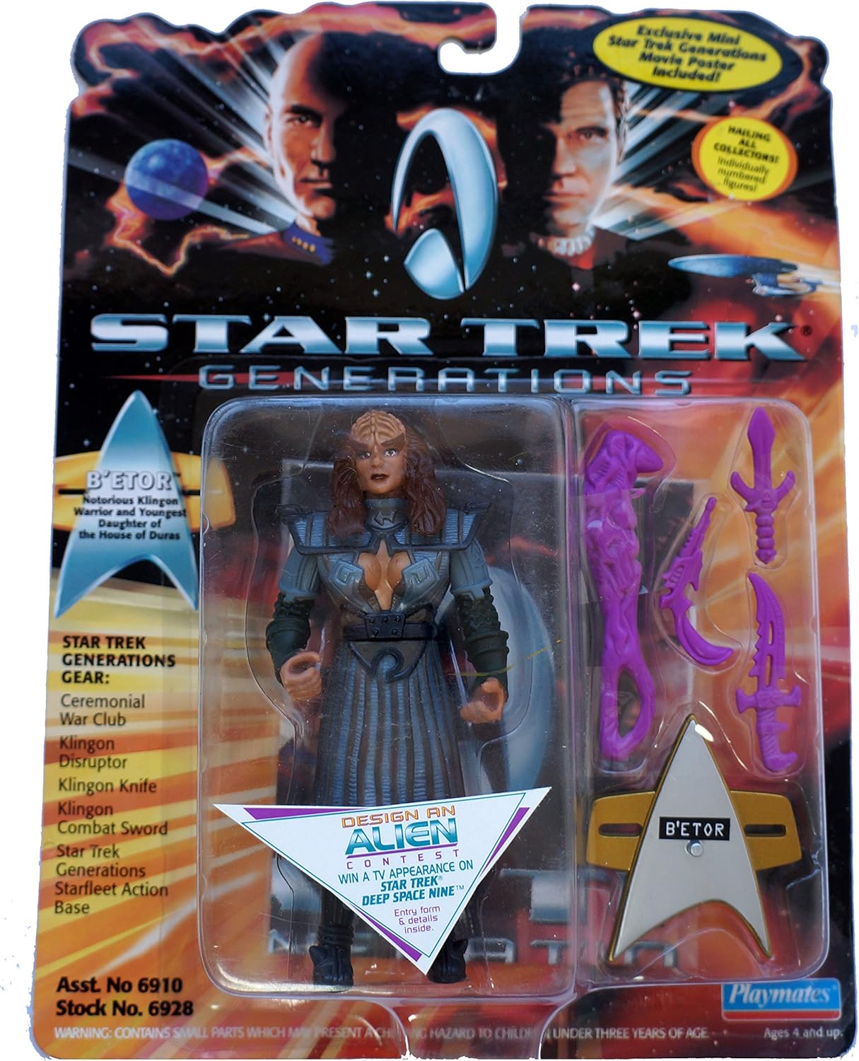 star trek generations action figures
